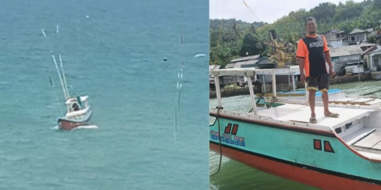 Nelayan Kotabaru Hilang Dua Hari di Laut Sudah Ditemukan