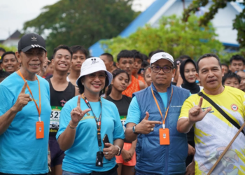 Ratusan Peserta Meriahkan IKAMM ULM Fun Run 2026 di Kampus ULM Banjarmasin