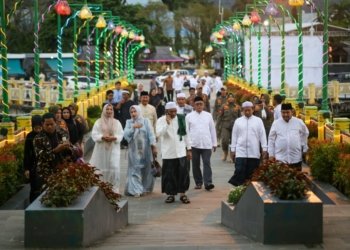 Pemkab Kotabaru Awali Tahun Baru 2026 dengan Doa Bersama di Masjid Apung