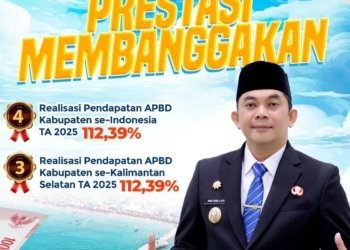 Tangkapan layar akun resmi media sosial Bupati Tanah Bumbu @bangarul.official