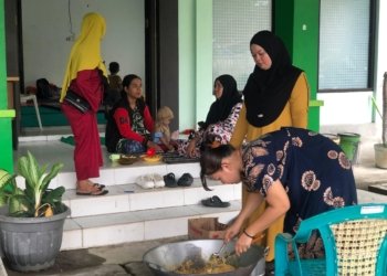 Banjir Rendam Terace Pelangi Banjarbaru, Lansia dan Anak-Anak Terpaksa Mengungsi