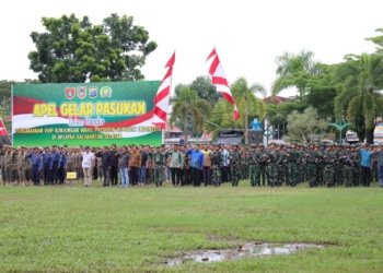 Apel Gelar Pasukan VVIP di Martapura, 1.700 Lebih Personel Siap Amankan Kunjungan Wakil Presiden RI