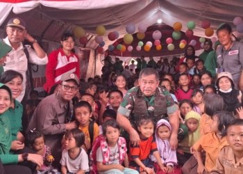 Oppung Jenderal Maruli Datang, Harapan Baru untuk Pelajar Pascabencana di Tapanuli Tengah