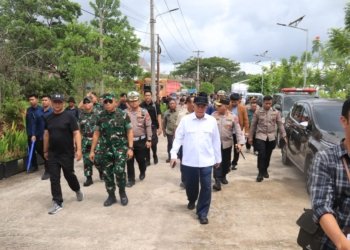Dandim 1006/Banjar Dampingi Forkopimda Kalsel Tinjau Kesiapan Sekolah Rakyat Jelang Kunjungan Presiden RI