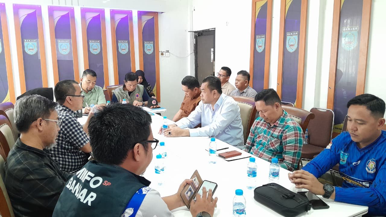 Pemkab Banjar Turunkan Status ke Transisi Darurat, Fokus Bergeser dari Tanggap Bencana ke Pemulihan