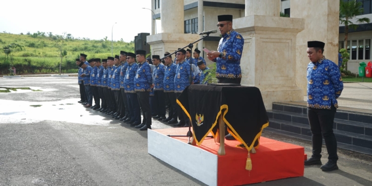 Pemkab Kotabaru Gelar Apel Kesadaran Nasional 2026, Wabup Tekankan Disiplin dan Pelayanan Prima
