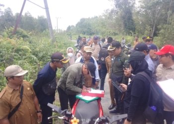 Kecamatan Basarang dan Kapuas Barat Gelar Survei Lapangan Penegasan Batas Administrasi Desa