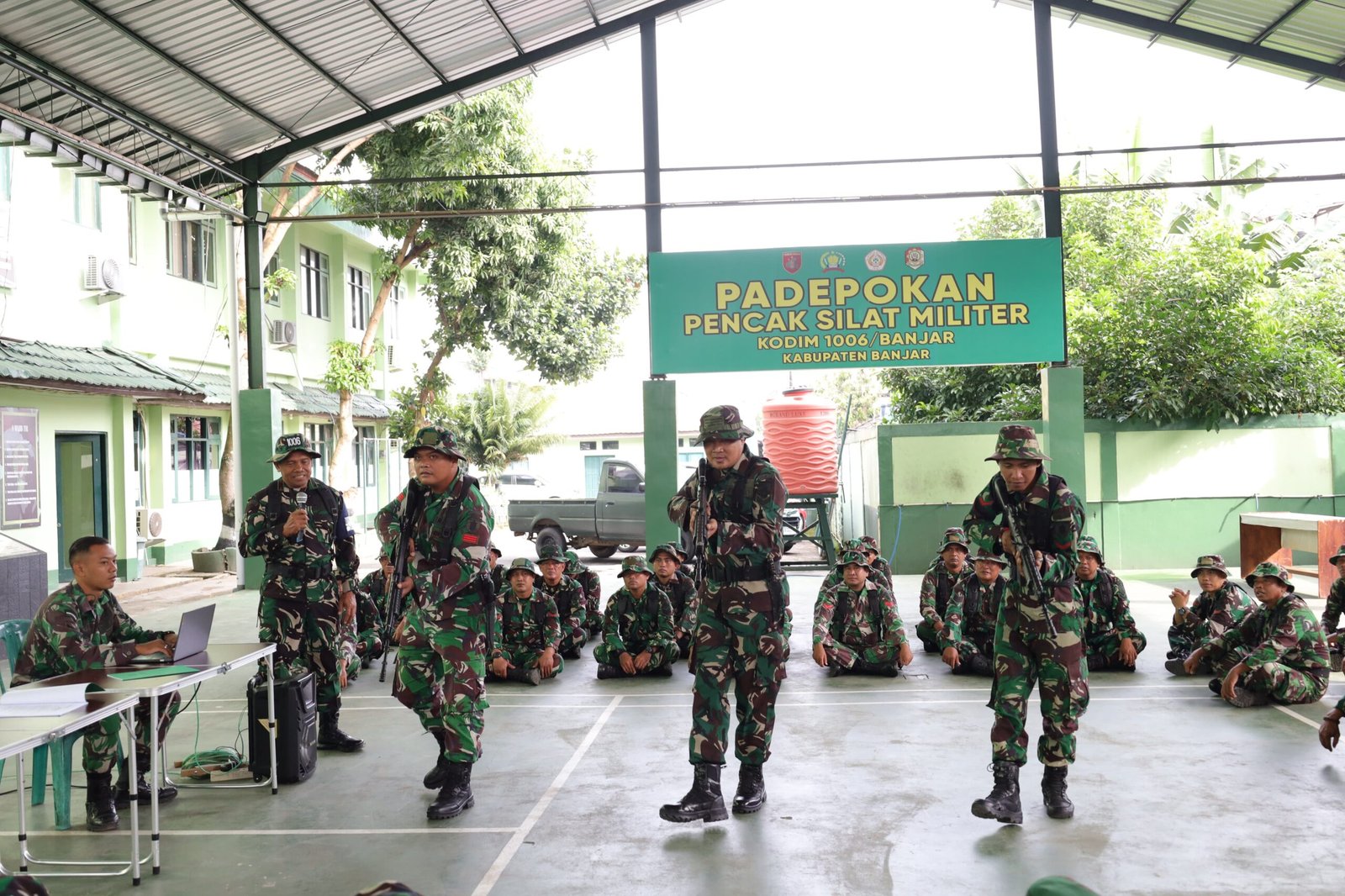 Kodim 1006/Banjar Gelar Latihan Dasar Teritorial Berjenjang dan Berkelanjutan