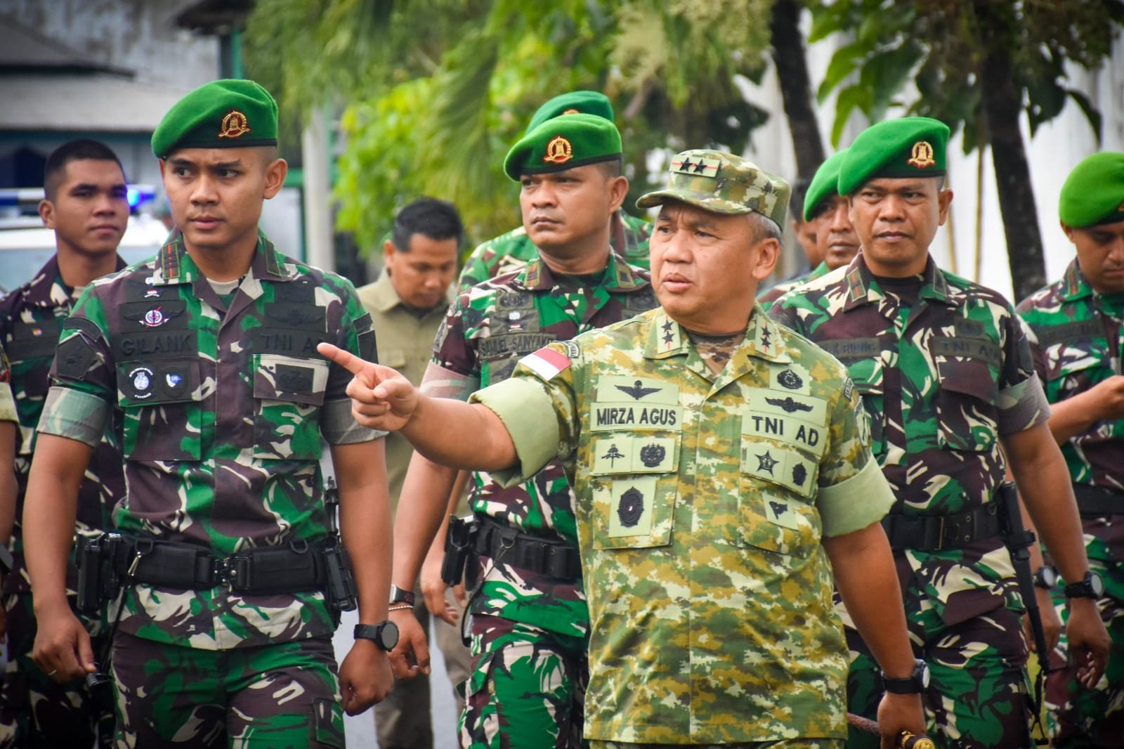 Pastikan Kesiapan Fasilitas Latihan, Pangdam XIII/Merdeka Tinjau Lapangan Tembak MIT Yonzipur 19/YKN