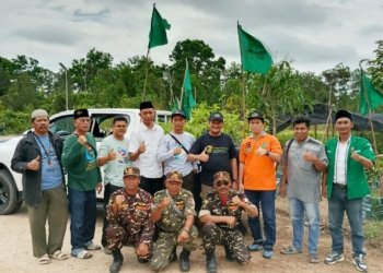 100 Tahun Nahdlatul Ulama, PCNU Kabupaten Banjar Tanam Pohon: Ikhtiar Merawat Bumi dan Umat