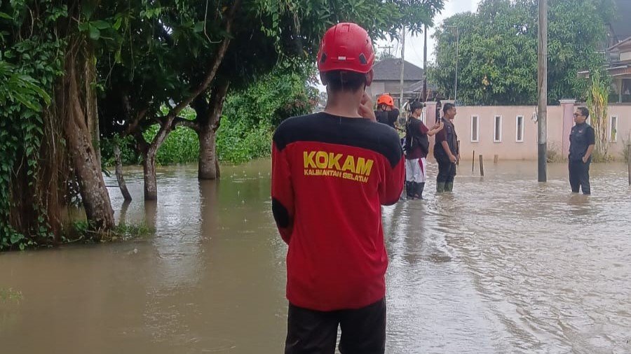 Di Tengah Banjir Banjar, Relawan Muhammadiyah Terus Bergerak Hadirkan Harapan