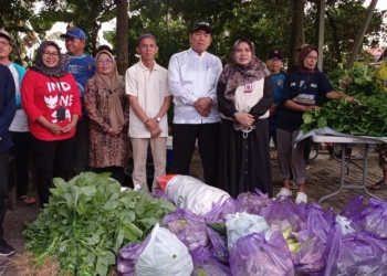 Pemkab Banjar Salurkan Sayuran Segar untuk Warga Terdampak Banjir, Jaga Kesehatan di Tengah Musibah