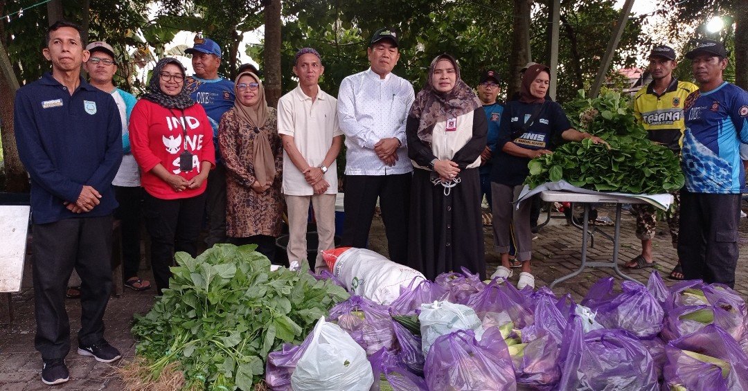 Pemkab Banjar Salurkan Sayuran Segar untuk Warga Terdampak Banjir, Jaga Kesehatan di Tengah Musibah