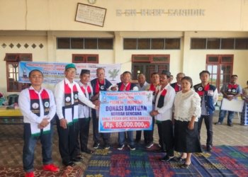 Situmorang Sipitu Ama se Indonesia Berdonasi 150 Juta Untuk Pomparan di Sibolga dan Tapteng