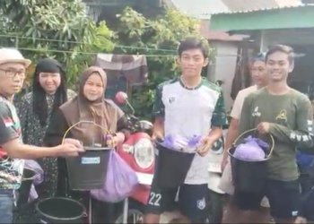 GRN Bersama FAJI dan Relawan Lingkungan Salurkan Bantuan Pascabanjir di Kabupaten Banjar
