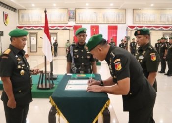 Kodam XIII/Merdeka Gelar Sertijab dan Tradisi Satuan, Pangdam Tekankan Regenerasi dan Soliditas Organisasi