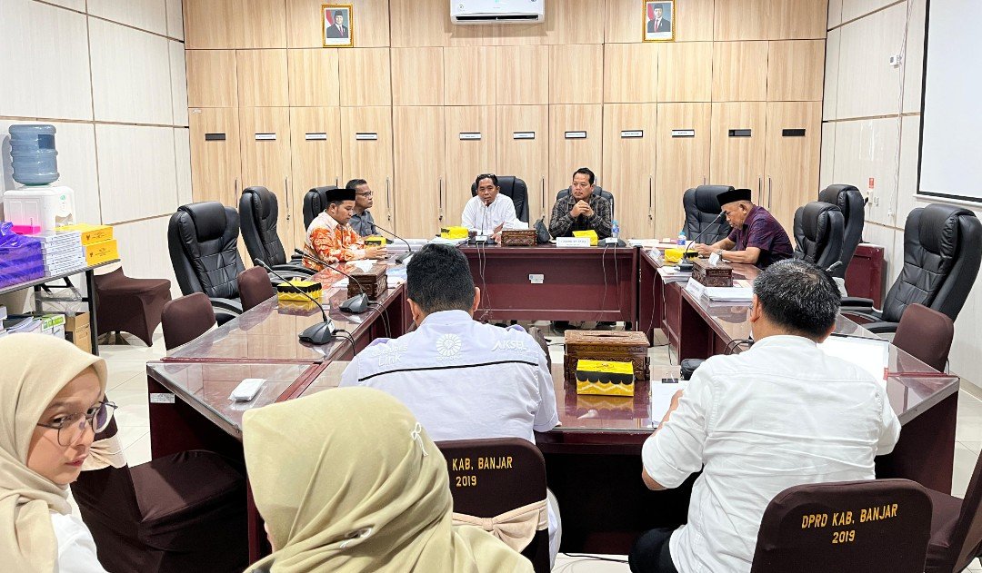 Komisi I DPRD Kabupaten Banjar Dorong DPMD Perkuat Peran Desa dalam Penanganan Banjir