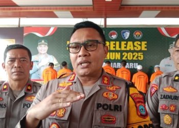 Enam Kasus Menonjol di Banjarbaru Tuntas, Polres Klaim Penyelesaian 100 Persen