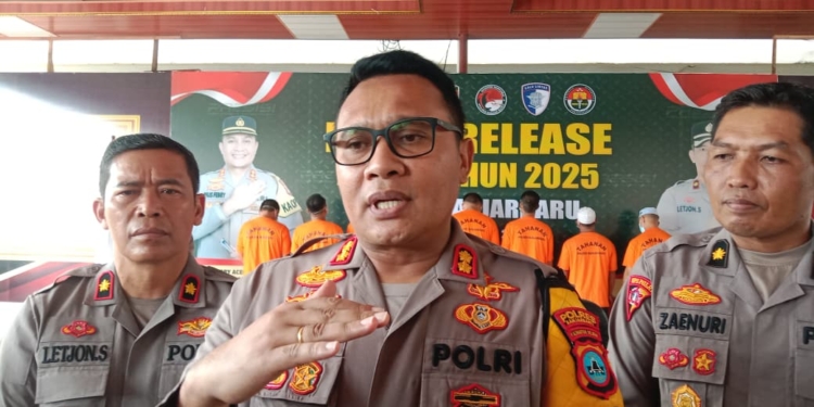 Enam Kasus Menonjol di Banjarbaru Tuntas, Polres Klaim Penyelesaian 100 Persen