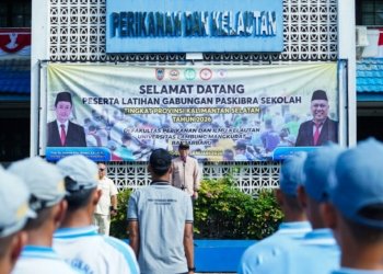 ULM Sosialisasikan Program S1 FPIK pada Latihan Bersama Paskibraka Se-Kalsel