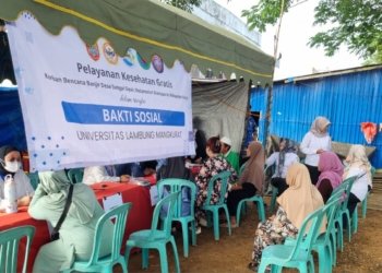 ULM Gelar Layanan Kesehatan Gratis untuk Warga Terdampak Banjir Sungai Sipai