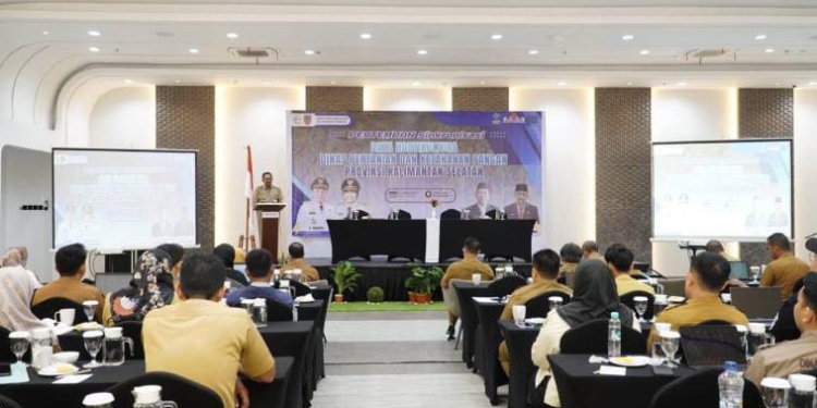Perkuat Kebijakan Pertanian, DPKP Kalsel Sinkronkan Data Hortikultura 2026