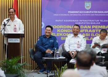 Pemkab Banjar Petakan Kembali Titik Blank Spot Demi Pemerataan Akses Digital