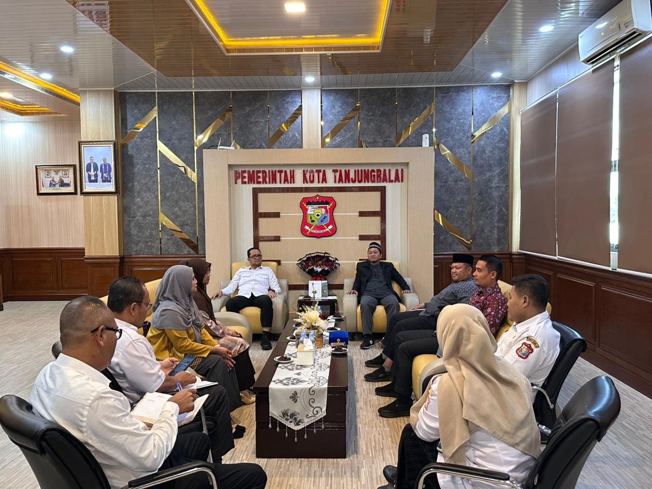 Pemerintah Kota Tanjungbalai Terima Audiensi Universitas Muhammadiyah Asahan