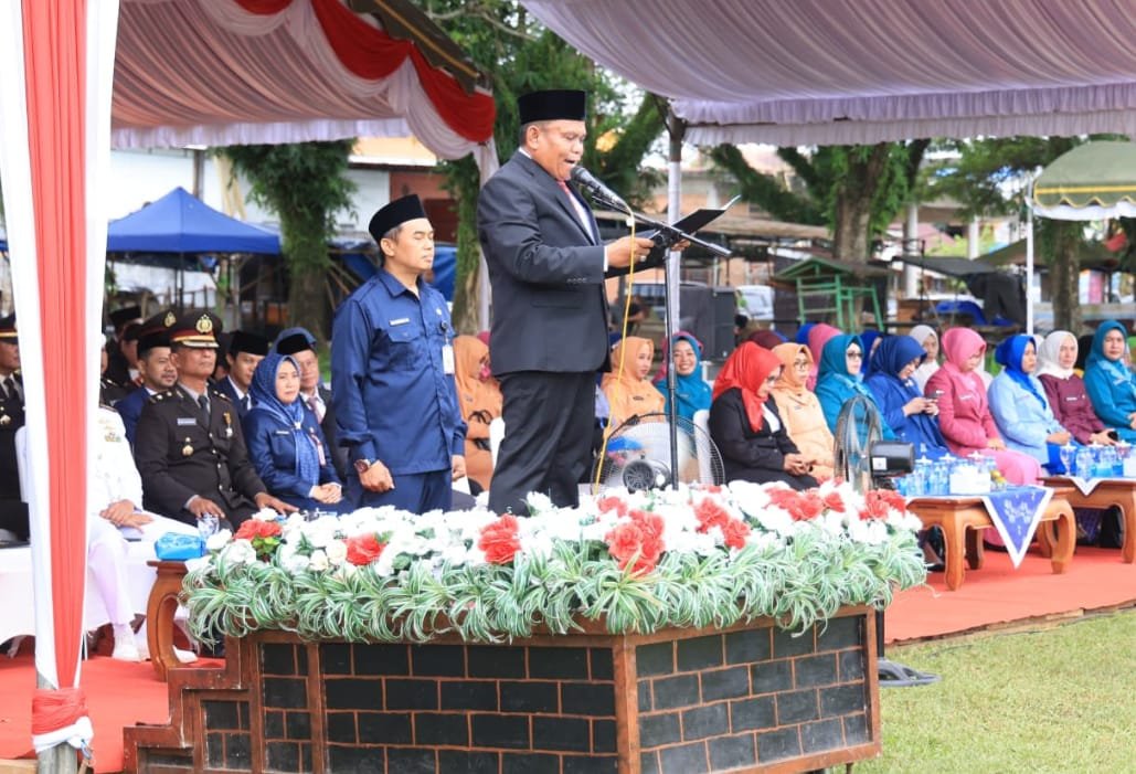 Wakil Ketua I DPRD Tanah Bumbu Hadiri Upacara Peringatan Hari Pahlawan 7 Februari ke-80