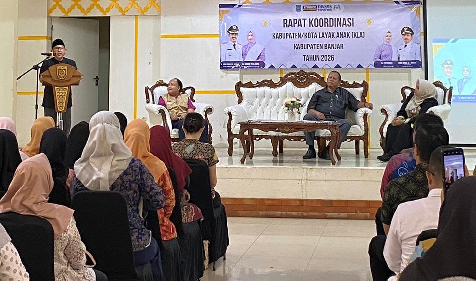 Perkuat Komitmen Lintas Sektor, Pemkab Banjar Matangkan Langkah Menuju Kabupaten Layak Anak Utama