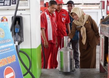 Jelang Idulfitri 1447 H, DKUMPP Banjar Perketat Pengawasan SPBU dan Barang Kemasan