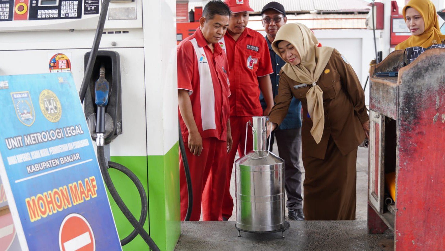 Jelang Idulfitri 1447 H, DKUMPP Banjar Perketat Pengawasan SPBU dan Barang Kemasan