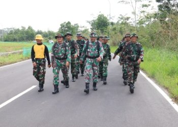 Kodim 1006/Banjar Gelar Hanmars dalam Rangka PSJM, Tingkatkan Ketahanan Fisik dan Mental Prajurit