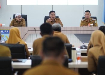 Bupati Banjar Tekankan Penertiban Taman CBS, Dorong Koordinasi Lintas OPD