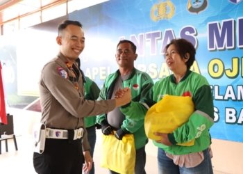 Satlantas Polres Banjarbaru Gandeng Ojol Jadi Agen Tertib Lalu Lintas