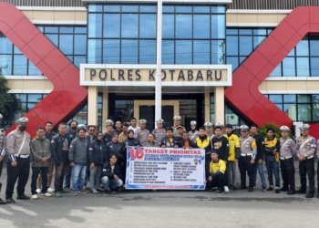 Operasi Keselamatan Intan 2026, Polres Kotabaru Ajak Ojol Jadi Mitra Jaga Lalu Lintas
