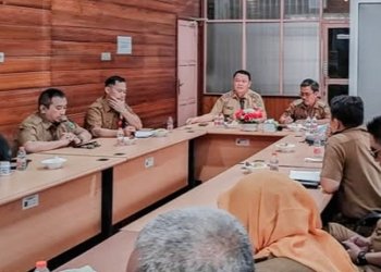 Pemkab Kapuas Rapat Penataan Blok Pasar di Kawasan Jalan Jenderal Sudirman