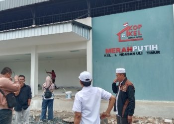 Koperasi Merah Putih Landasan Ulin Timur Dikebut, Target Rampung Pekan Ini