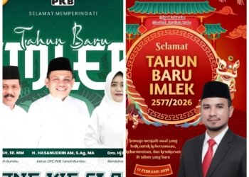 Pimpinan dan Anggota DPRD Tanah Bumbu Sampaikan Ucapan Selamat Tahun Baru Imlek 2577