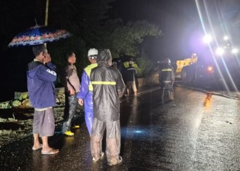 8 titik Longsor Jalur Sibolga-Tarutung Kembali Normal