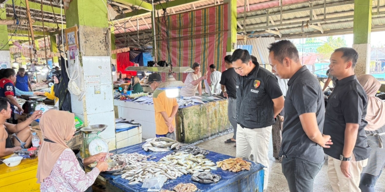 Jelang Bulan Ramadhan, Satgas Pangan Polres Tanah Bumbu dan Bapannas RI Cek Stabilitas Harga Sembako
