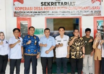 Di Nilai Berhasil Bangun Tata Kelola Usaha, Gerai KDMP Gunung Antasari Terima Kunjungan Deputi Kemenkop RI