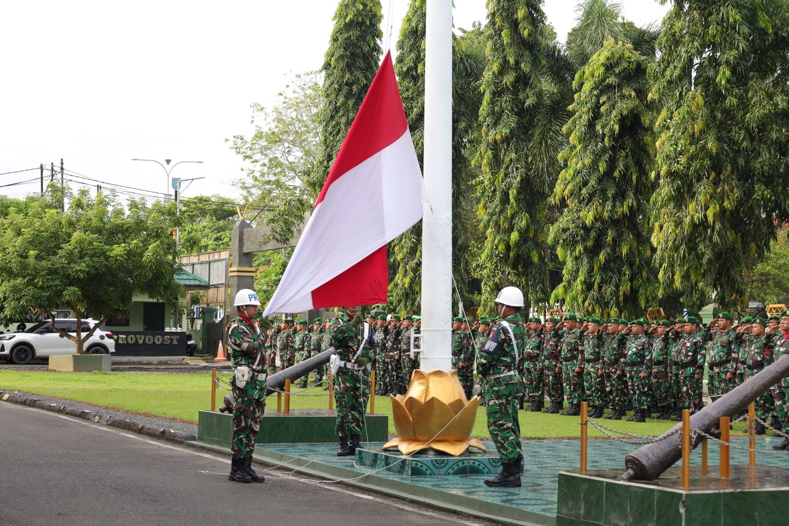 Upacara 17-an, Kodim 1006/Banjar Tekankan Disiplin dan Profesionalisme Prajurit
