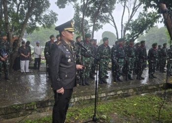 Upacara Militer Iringi Pemakaman Serma Sapriansyah, Dandim 1006/Banjar: Pengabdian Almarhum Jadi Teladan