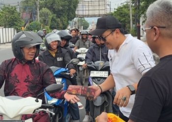 DPD PSI Kota Bandarlampung Kembali Gelar Aksi Berbagi Takjil Ramadan