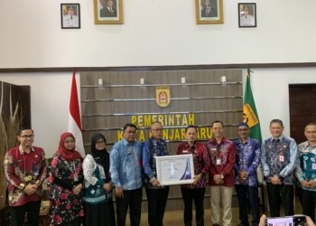 Dinsos Banjarbaru Masuk Tiga Besar Penilaian Ombudsman RI 2025