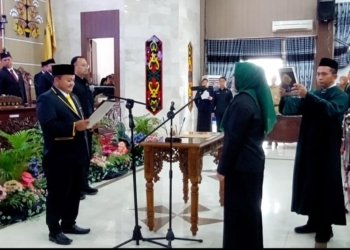 Paripurna PAW Anggota DPRD Kapuas Priode 2024-2029