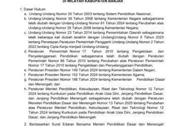Belajar dari Rumah Selama Ramadan, Dinas Pendidikan Kabupaten Banjar Terapkan PJJ dan WFA untuk Guru