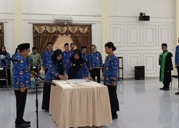 30 CPNS Resmi Dilantik Jadi PNS, Pemkab Banjar Tekankan Peningkatan Pelayanan Publik