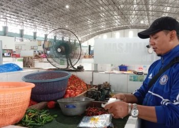 Harga Cabai di Pasar Bauntung Banjarbaru Masih Tinggi, Japlak Tembus Rp80 Ribu per Kilo